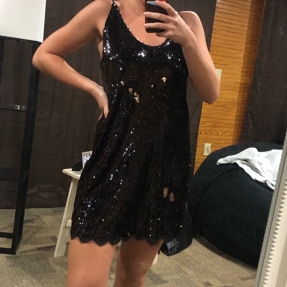 NWT Free People sequin dress